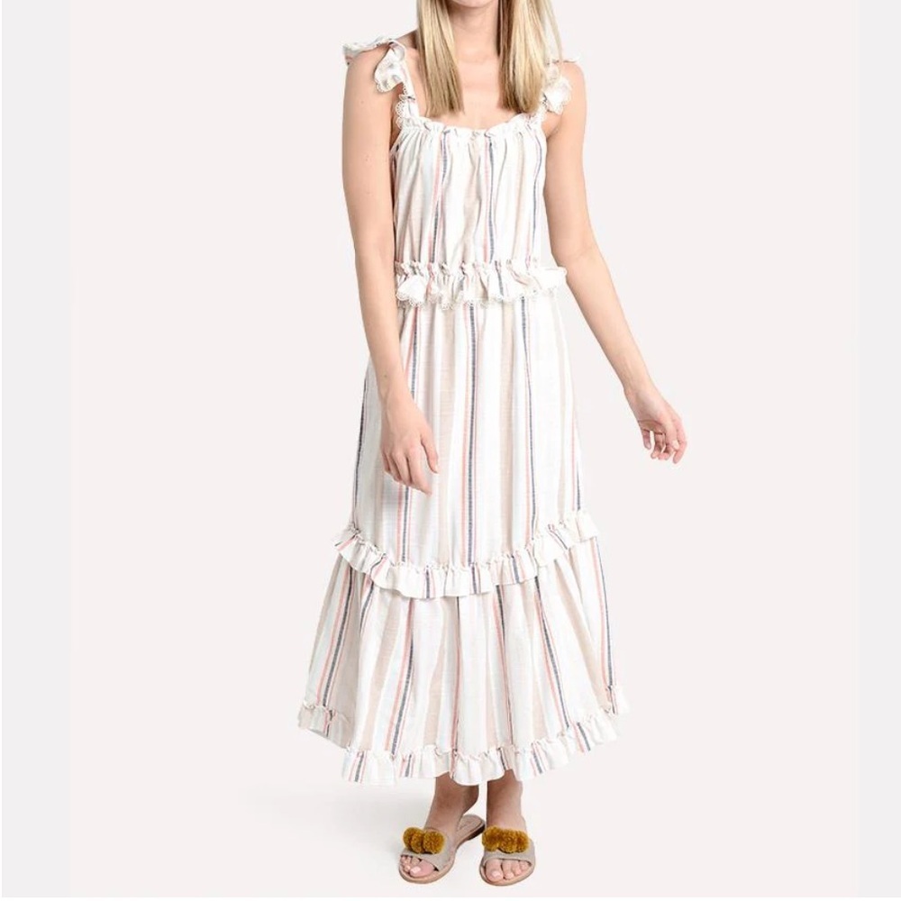 MISA Los Angeles Idonia Stripe Dress Size S - Picture 2 of 14